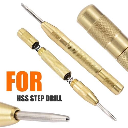 3PCS Large Cobalt Hole Titanium Cone Step Drill Bit High Str