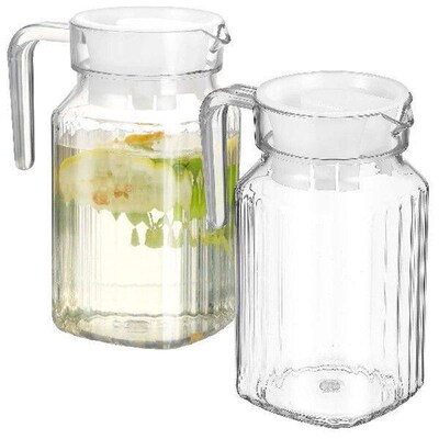 2 Pcs Pot Beverage Containers Restaurant Pitcher Cold Water