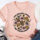 rend 90s Casual Letter Lad Tee Style Graphic Flower Clothing
