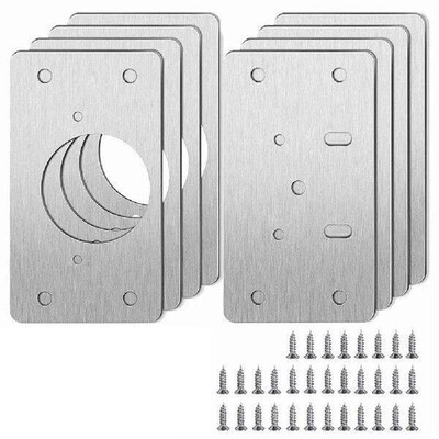 Repair Plate Hinge Door For Cabinet Close Hinges Cupboard