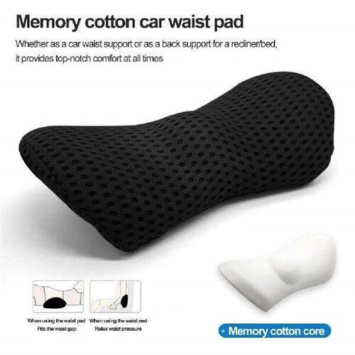 Lumbar Support Pillow Memory Foam Breathable Mesh Low Back
