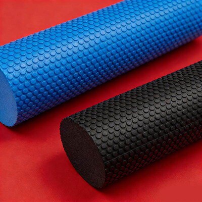 Fitness and body shaping massage roller, yoga column made of