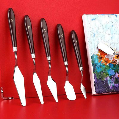 Art Oil Painting Knife New Stainless Steel Toner Scraper Wat