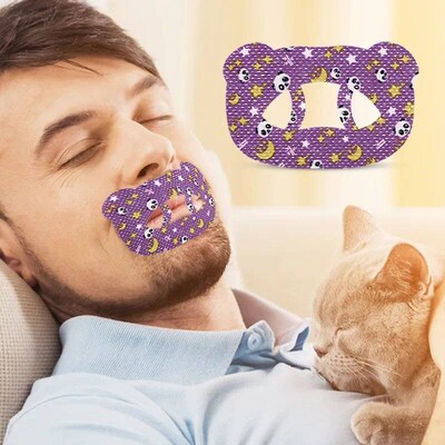 30Pcs Anti-Snoring Stickers Children Adult Night Sleep Lip N