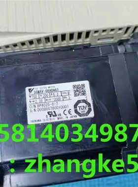 安川伺服电机SGDV-5R50100200+SGMV-08D1可配可单买