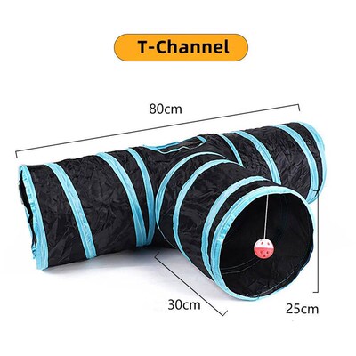 Cat Tunnel Pet Supplies Cat S T Pass Play Tunnel Foldable Ca
