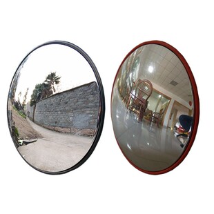 室内超市防盗镜 室外道路交通转角镜黑边便利店反光镜广角凸面镜