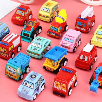 Mini Car Model Toy Pull Back Car Toys Engineering Vehicle Fi