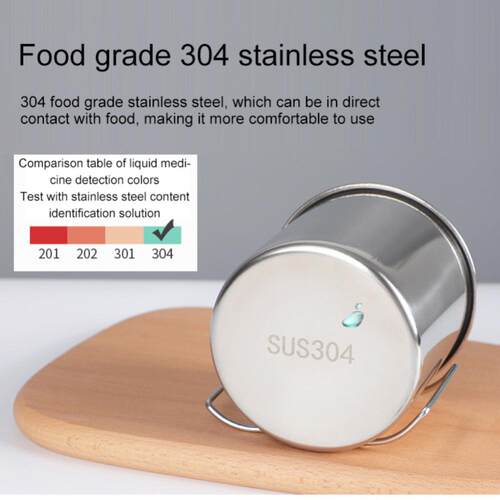 250/350/500ml 304 Stainless Steel Water Bottle Portable Camp
