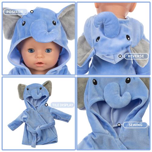 New Bathrobe Animal Suit Fit 17inch New Bathrobe Animal Suit
