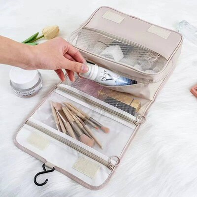 Travel Toiletry Bag Makeup Bag Womens Multi-Functional Port