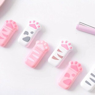 3 Pcs Lytwtws Lovely Kawaii Cat Claw Cute Correction Tape S