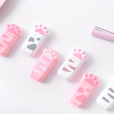 3 Pcs Lytwtws Lovely Kawaii Cat Claw Cute Correction Tape S