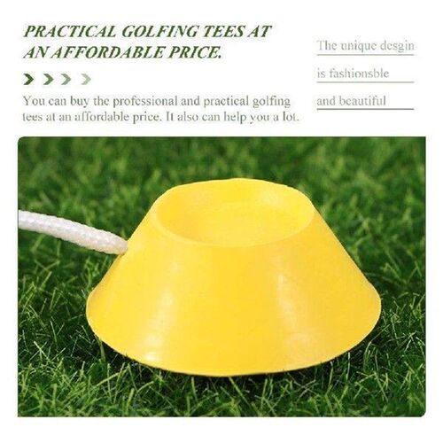 16 Pcs Golf Rubber Tees 11mm Yellow 16mm 22mm Red 36mm