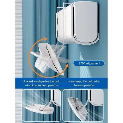Baby wallmounted air guide Retractable airconditioning