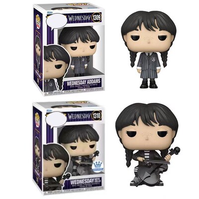 Wednesday Addams Figure Toy Funko Addams Family Action Figur