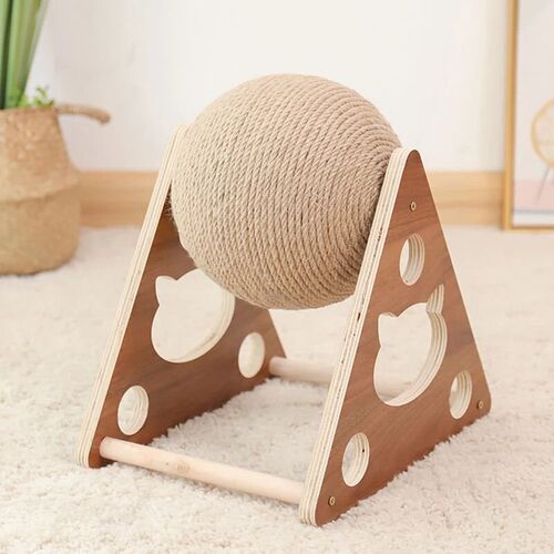 Cat Toy Interactive Cat Scratcher Board Kitten Sisal Rope Ba