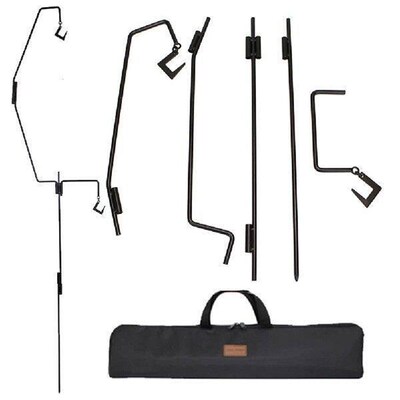 Outdoor Light Stand Hook with Storage Bag Camping Lights