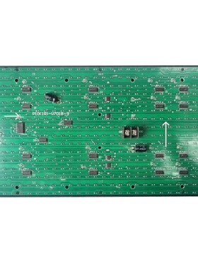 LED显示屏维修配板P10(1R)-V701B-3绿色插灯各种老款单元板模组