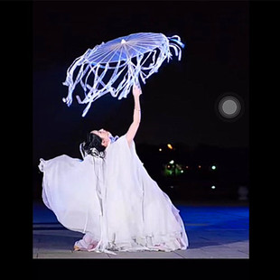 油纸伞流苏伞难却舞蹈伞舞台跳舞表演伞儿童拍照伞古风道具伞