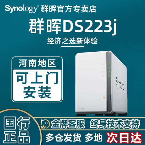 Synology群晖nas存储DS22