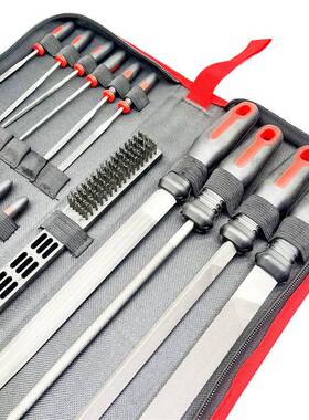 锉刀套装金磨属锉磨钢铁打工具16OCZ挂袋磨圆锉三角锉件刀厂家