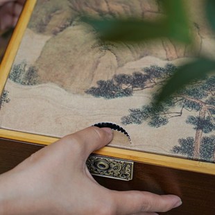 通宇福鼎白茶茶叶包装礼盒仿古散茶竹盒白毫银针普洱茶竹制空木箱