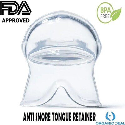 Anti Snoring Mouthpiece Tongue Retainer Helps to Eliminate S