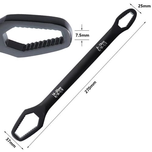 Multifunctional Torx Wrench 8-22mm Double-headed Self-tighte
