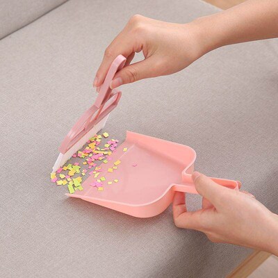 Mini Desktop Dustpan and Creative Small Broom Set, Gap Brush