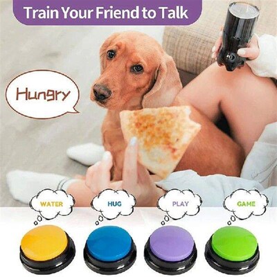 Hot Recordable Dog Buttons, Dog Buttons For Communication