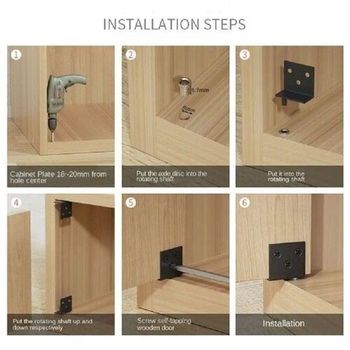 2Pcs Mirror Support CT Corner Codes Multifunction Stainless
