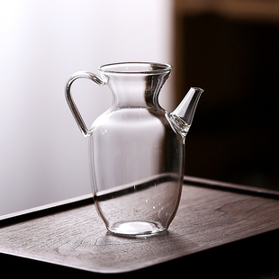 仿宋玻璃茶壶耐高温泡绿茶专用壶过滤泡茶器小号冷泡茶器执壶茶具