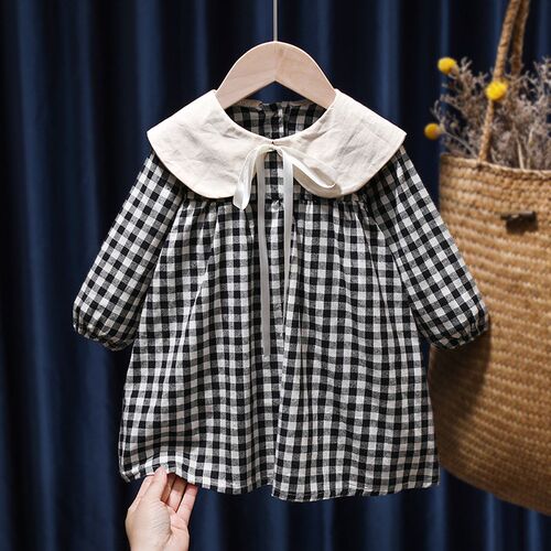 Cute Baby Girls Floral Princess Dress Spring Autumn Korean S