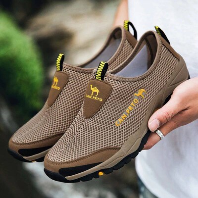 Fashion Summer Shoes Men Casual Shoes Mesh outdoor Breathabl