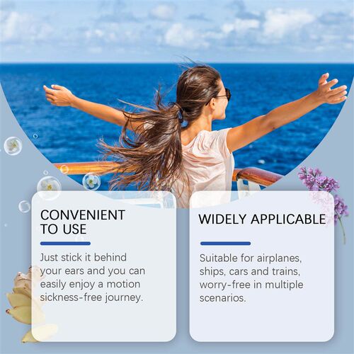 Ximonth Motion Sickness Patches, designed to alleviate sympt