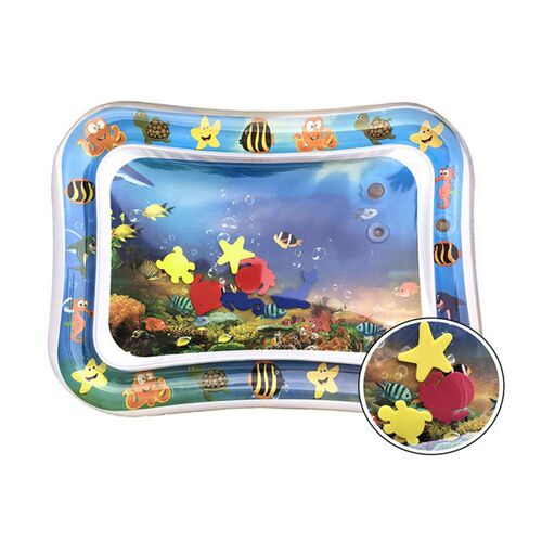 Childrens Mat Baby Water Play Mat Inflatable Toys Kids Thic