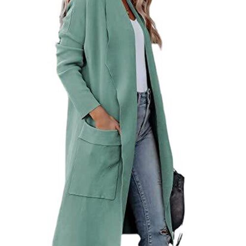 RX6626 Autumn and Winter New Large Womens Woolen Coat