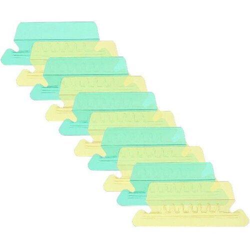 20 Pcs Detachable File Folder Tabs Hanging and Inserts