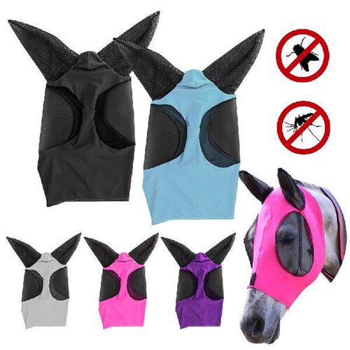 Anti Mosquito Mask Ear Protection Horse Face Mask
