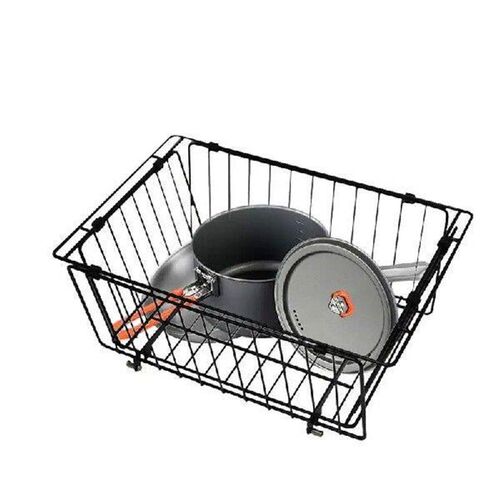 Folding Wire Basket Stainless Steel Wire Storage Basket