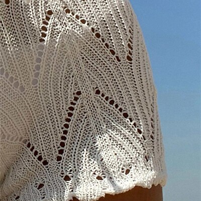 Hollow Out Drawstring Elastic Waist Crochet Shorts Women Sum