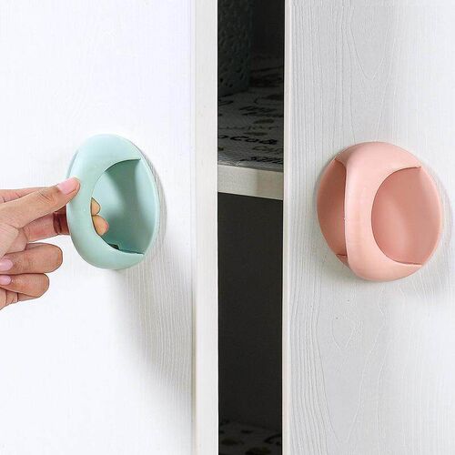 No-drill door handles, drawer pulls, and window handles. Tra