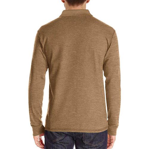 Mens long sleeved flip shirt mens shirt base shirt