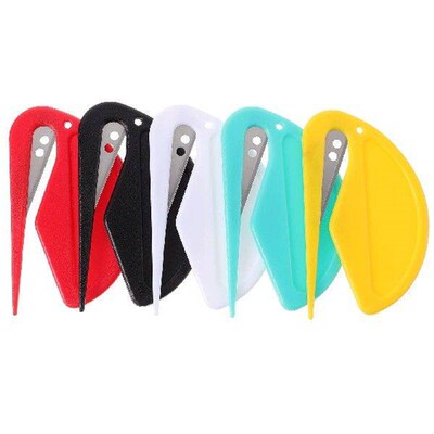 5 Pcs Portable Letter Opener Slitter Envelope Steel Opening