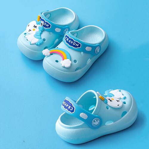 Childrens Summer  Garden Shoes Boys Girls 1-10-year-old Sof
