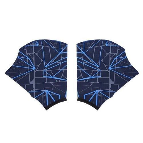 1 Pair Women Men Swimming Hand Fins Flippers Open Finger