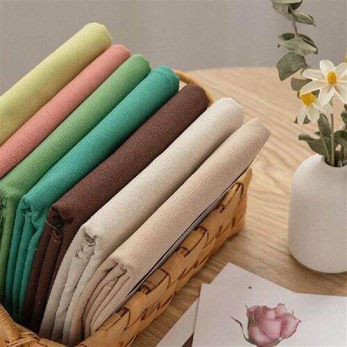 Cotton Linen Fabric For Needle Embroidery Patchwork Sewing