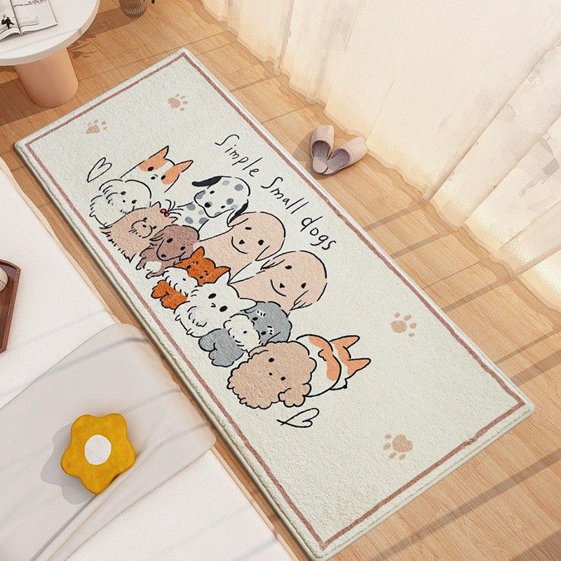 卧室可爱床边毯家用儿童房地垫可坐可睡加厚卧室房间儿童客厅地毯,居家布艺,地毯,淘宝优惠券,粉丝福利购,淘宝优惠卷