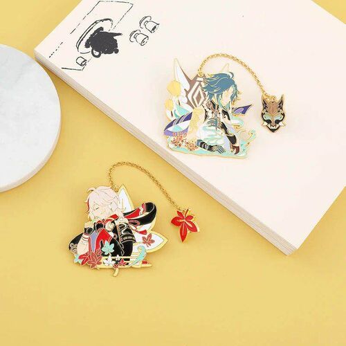 Game Genshin Impact Badges Xiao Hutao Venti Kaedehara Tartag